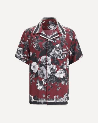 Dolce & Gabbana Floral Shirt Male 39