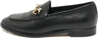 Gucci Mocassini in pelle con decorazione - Nero