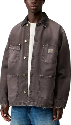 Carhartt Work in Progress Uomo, Giacche, Marrone, XL, new