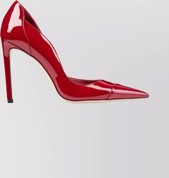Jimmy Choo London patent leather stiletto heel pumps