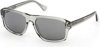 Web Eyewear WE0393 93C Mens Sunglasses Green Size 57