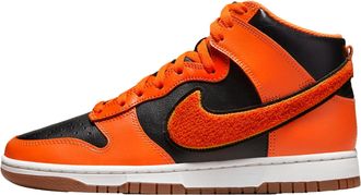 Nike Dunk Hi Retro University Black / Safety Orange DR8805-002 Mens