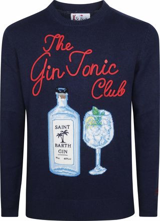 MC2 Saint Barth The Gin Tonic Club Playful Graphic Sweater