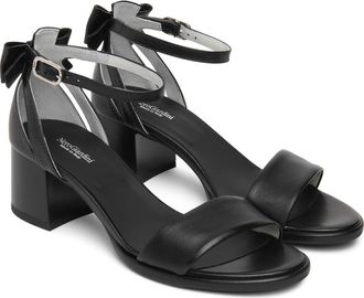 Nero Giardini Ankle Strap Block Heel Sandal in Black at Nordstrom, Size 10Us