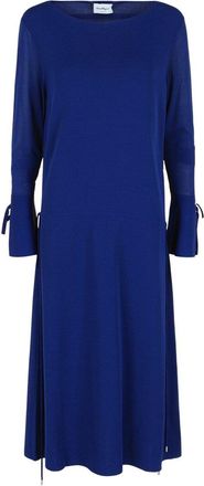 Ferragamo Long-Sleeved Midi Dress