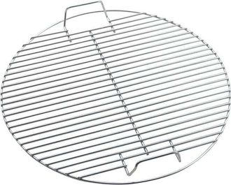 OEM Parrilla Circular De Acero Inoxidable Para Barbacoa - Port&aacute;til Para Uso Dom&eacute;stico (44,5 Cm)