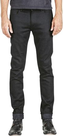 HIROSHI KATO The Needle Slim 10.5-Ounce Stretch Selvedge Jeans in Black Raw at Nordstrom, Size 29