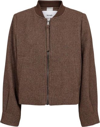 N&uuml;mph Nupromina Jacket - - Jackets - Donna - Marrone - M