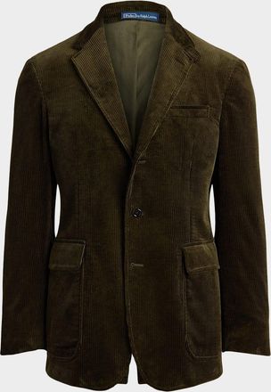 Polo Ralph Lauren Mens 8-Wale Corduroy Three-Button Blazer