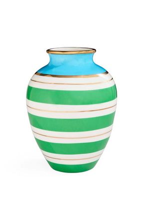 Jonathan Adler Portofino Urn Vase in Green /White /Blue at Nordstrom