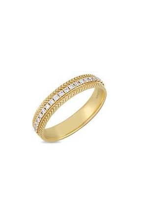 Bony Levy Kiera Diamond Band Ring in 18K Yellow Gold at Nordstrom Rack, Size 7