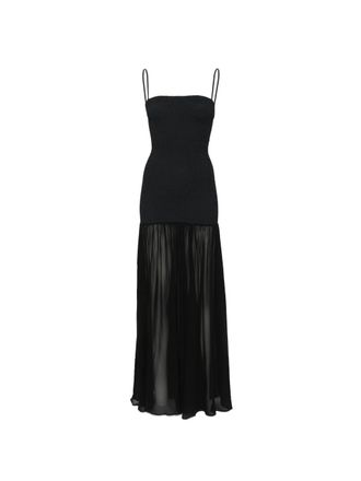 Hunza G hybride jurk Crinkle Georgette