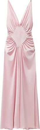 Versace Kleedjes, Dames, Roze, M, Jurk Versace