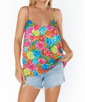 Show me your Mumu Spotlight Tank In Bright Floral Soiree