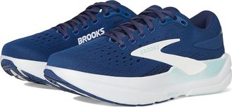 Brooks Ghost Max 3 Womens Running Shoes Navy/Peacoat/Clearwater : 10.5 B - Medium, Textile