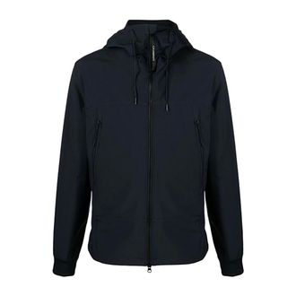 C.P. Company Light Jackets, male, Blue, Size: 2XL Stylish Jacket for Men