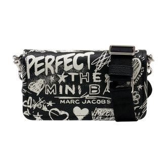 Marc Jacobs The Mini Crossbody - Dames - Schoudertassen - Zwart - ONE Size - Leer - Tassen