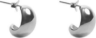 Argento Vivo Dome Hoop Earrings in Silver at Nordstrom Rack