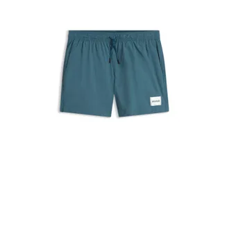 HUGO BOSS Quick-drying swim shorts in recycled material with logo