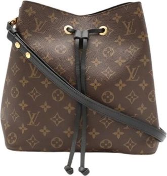 Louis Vuitton Pre-owned Shoulder Bag - Dames - Vintage Tas - Bruin - ONE Size - Leer - Vintage