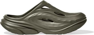 Hoka One One Recovery Mule voor ultiem comfort - Heren - Outdoorschoenen - Groen - 38 2/3 EU - Fitness