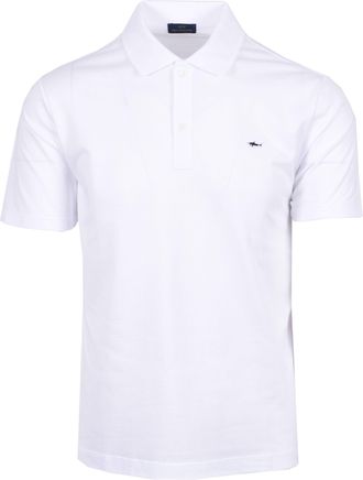Paul & Shark Paul & Shark Mens POLO SHIRT WHITE Cotton - Size Medium