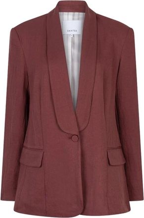 Dante6 Dames, Jassen, Rood, Maat: XS Linnen