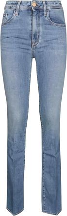 Jacob Cohen Jeans a vita alta - Blu