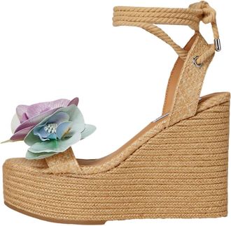 Steve Madden Womens Steve Madden Petal Wedge Sandals Turquoise / Multi PETA02S1