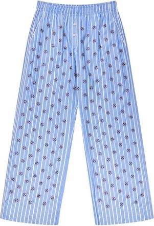 Munthe Pantalones Anchos - Trousers - Mujer - Azul - XS