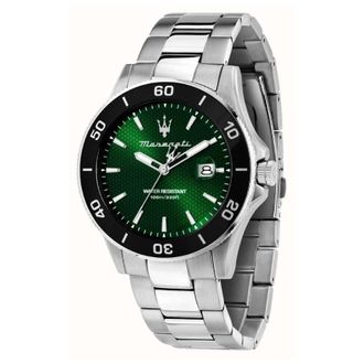 Maserati Competizione Quartz Green Dial Mens Watch R8853100038