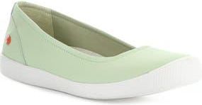 Softinos Fly London Ilsa Ballet Flat in 009 Lt Green Smooth at Nordstrom Rack, Size 10-10.5Us / 41Eu