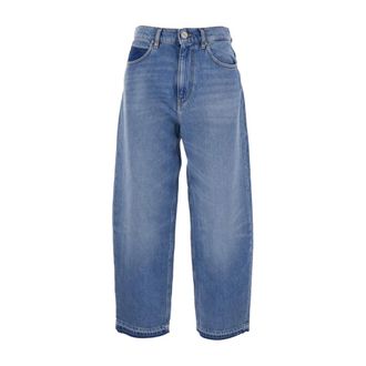 Pinko Loose-fit Jeans, female, Blue, Size: W29 Estelle Egg