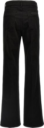 Tom Ford Stretch Twill Wide Flare Jeans - Black
