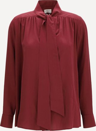 Jacob Cohen Camicia in seta con cravatta Woman 40