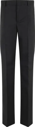 Moschino Straight Leg Pants With Belt Loops