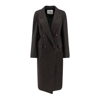Hev&ograve; Donna, Cappotti, Marrone, XS, new