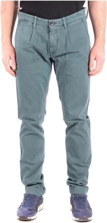 Jacob Cohen Stijlvolle Broek - Heren - Slim Fit Broeken - Groen - W33 - Katoen - Broeken