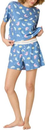 PJ Salvage Breakfast Print Pajama Set in Dark Navy at Nordstrom, Size X-Large