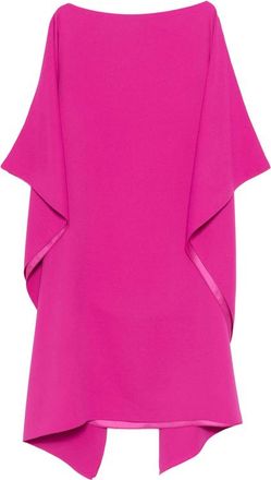 Gianluca Capannolo Eve Cape Mini Dress