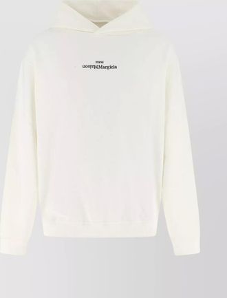 Maison Margiela cotton hooded oversize sweater