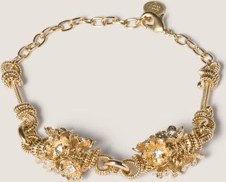 Miu Miu Metal bracelet with crystals