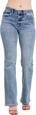 Judy Blue Core Mid-Rise Bootcut Jeans In Light-Med Wash