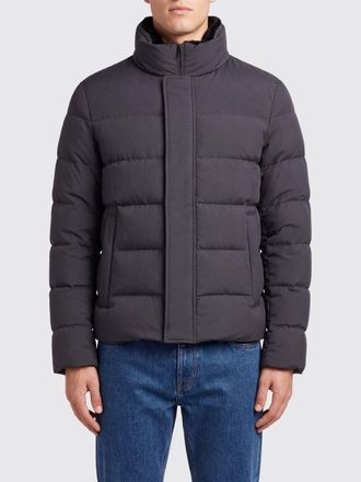 Herno Piumino corto in nylon trapuntato idrorepellente con collo alto