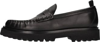 Officine Creative Penny 001 - Heren - Loafers - Zwart - 41 EU - Leer - Schoenen