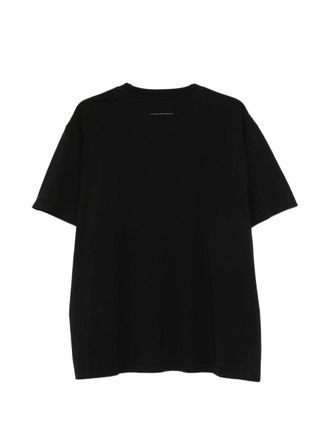 Maison Margiela Logo-Patch T-shirt - Black