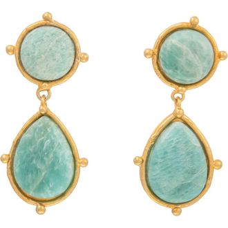 Sylvia Toledano 2 Pierres Dots Earrings in Amazonite at Nordstrom