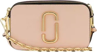 Marc Jacobs Pink The Snapshot Mini Crossbody Bag