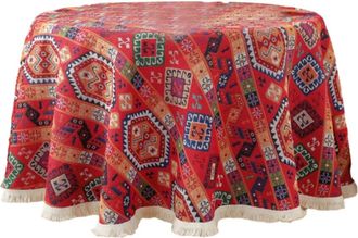 OEM Mantel Pr&aacute;ctico De Tela Para Mesa De Comedor, Largo, Color Burdeos B