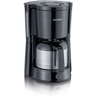 Severin Caffettiera con filtro isolato in acciaio inossidabile da 8 tazze e 1000 w - KA4835 Severin